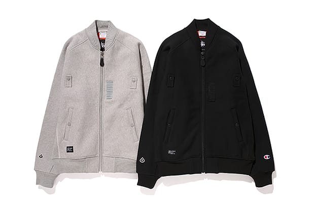 STUSSY×WINDSTOPPER MA-1-