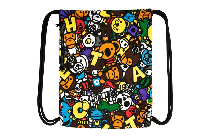 Bape fashion chocoolate backpack