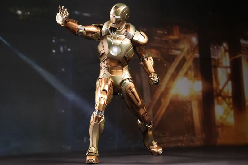 hot toys midas gold chrome