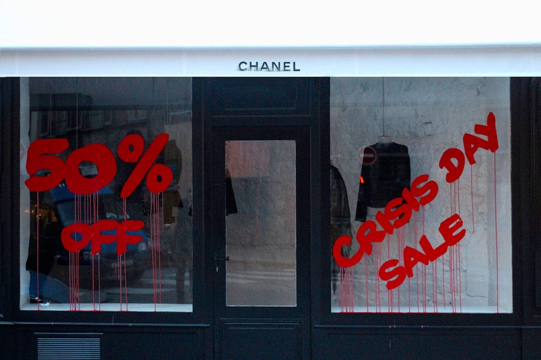 Дети вандализируют Chanel Paris
