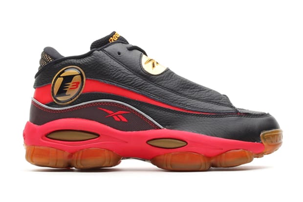 Reebok Answer DMX 10 Black Red Gold Hypebeast