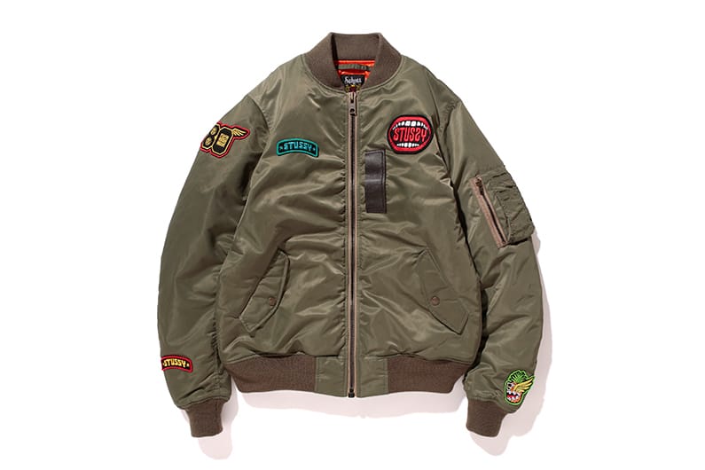 Deals stussy squadron jacket