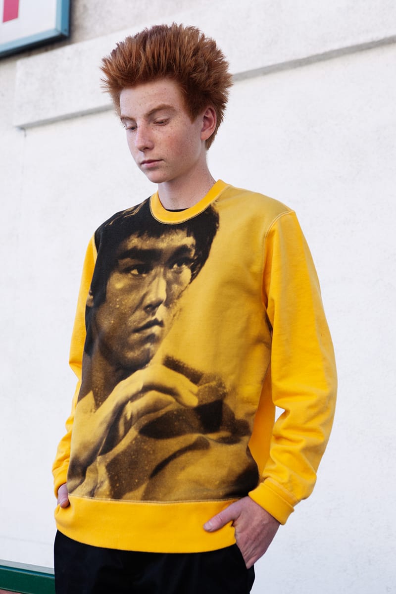 Bruce lee yellow clearance sweatshirt