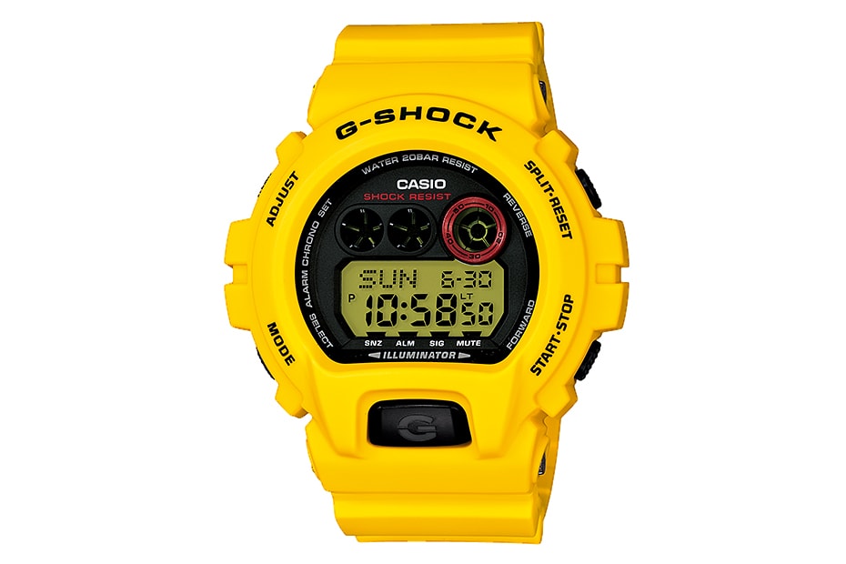 yellow g shock limited edition