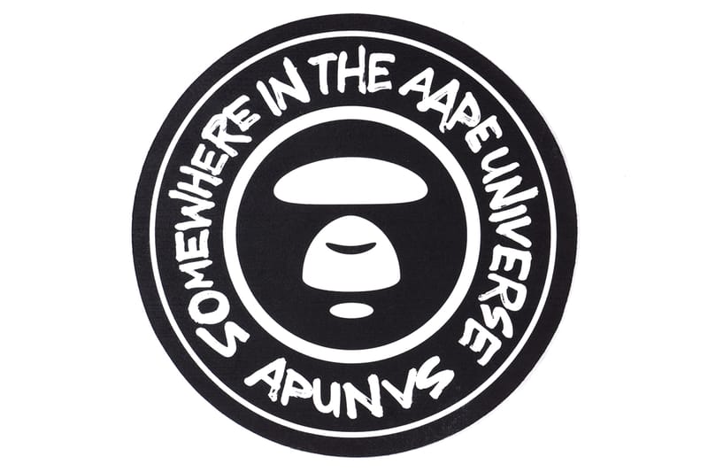 I.T. x AAPE by A Bathing Ape 25th Anniversary Circle Rug | Hypebeast