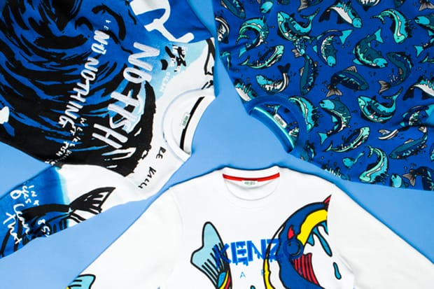 Kenzo discount fish sweatshirt