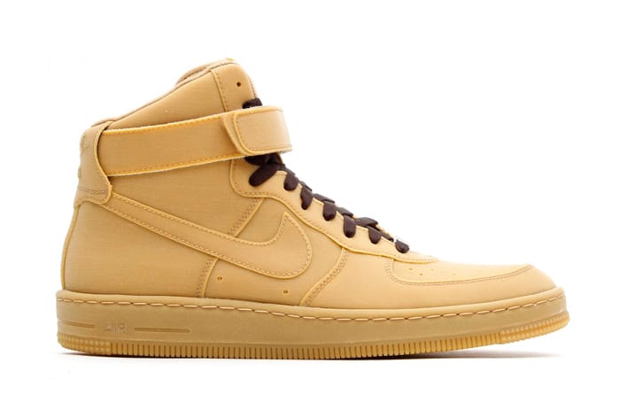 Tan high top store air force 1