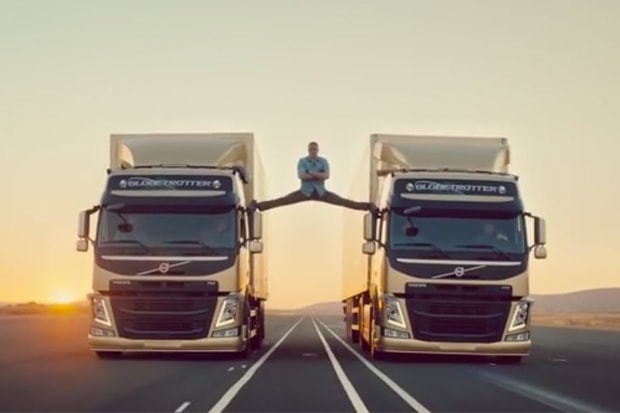 Volvo Trucks: Эпический сплит с участием Жан-Клода Ван Дамма, видео