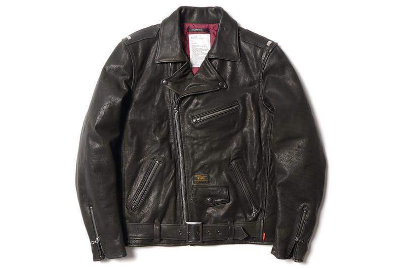 WTAPS Leather Riders Jacket | Hypebeast