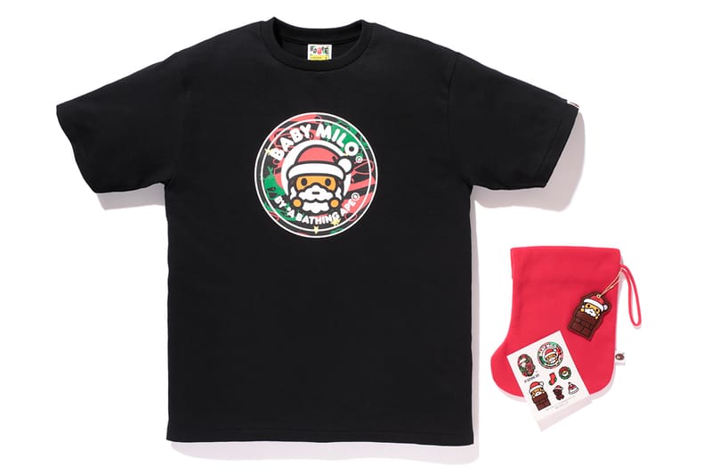 Selling Bape Baby Milo Merry Christmas T Shirt