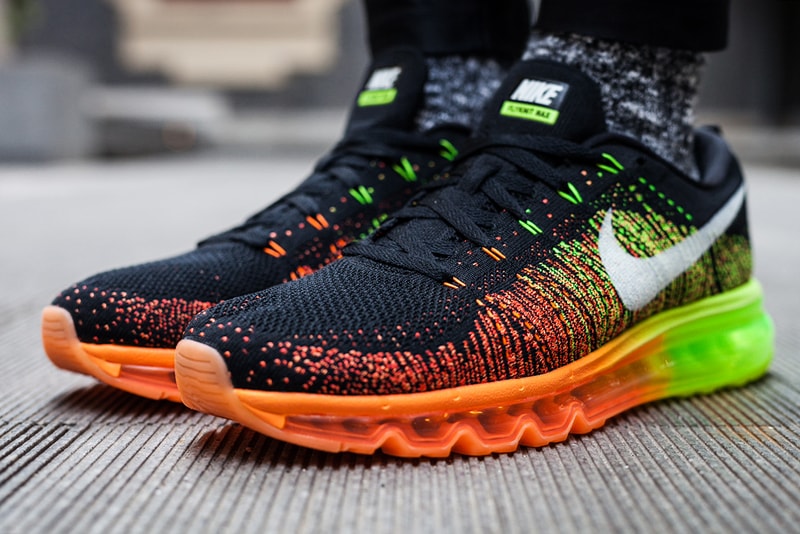 Wearing Flyknit Air Max