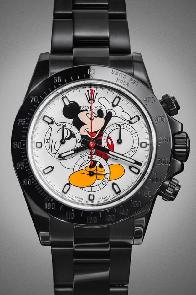 Vintage rolex mickey mouse on sale watch