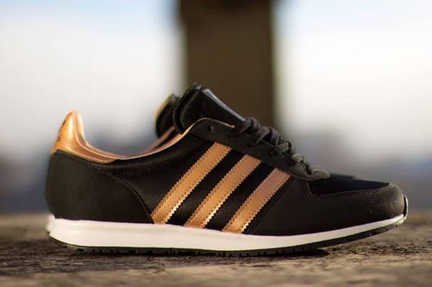 Adidas black rose gold hot sale shoes