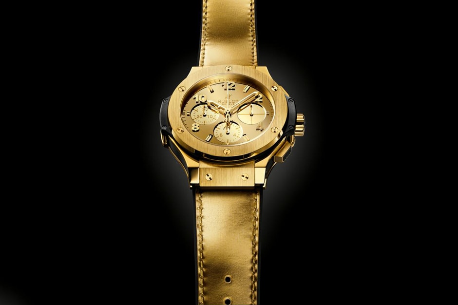 Часы Hublot Big Bang Zegg и Cerlatti из желтого золота