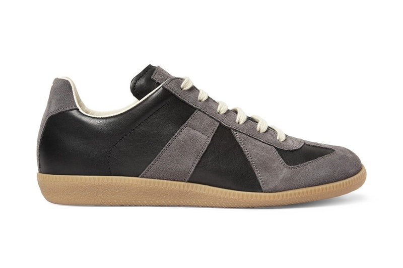 Maison Martin Margiela Leather and Suede Replica Sneakers | Hypebeast