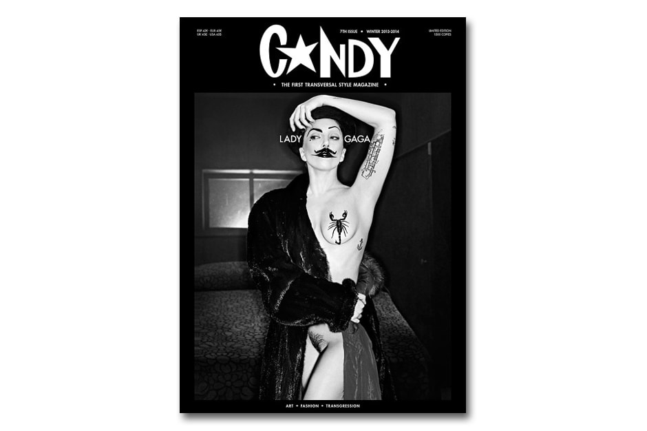 Мэрилин Мэнсон и Леди Гага на обложке седьмого выпуска журнала Candy Magazine