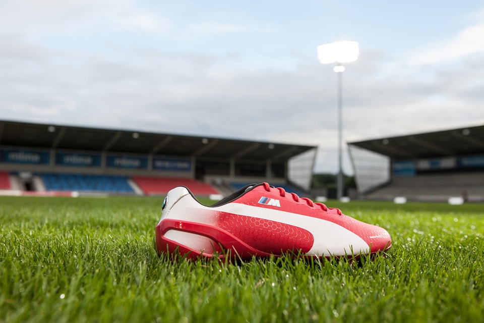 puma evospeed mid bmw 1.2 high ankle sneakers