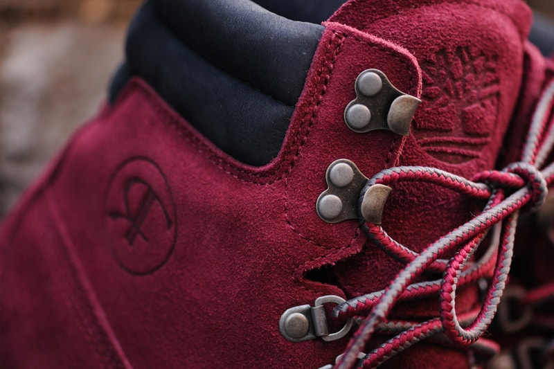 timberland 40 below boot ronnie fieg shearling rust