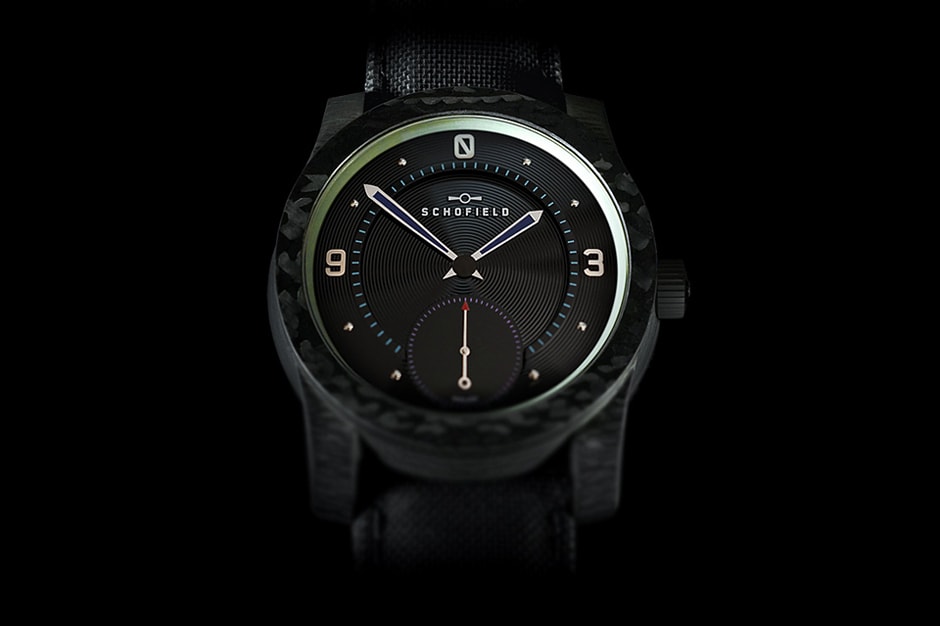 Schofield Watch Company Blacklamp Carbon