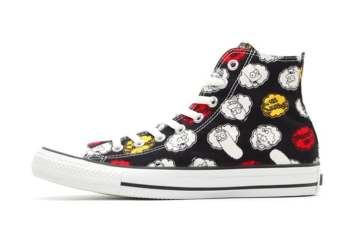 Converse on sale x simpsons