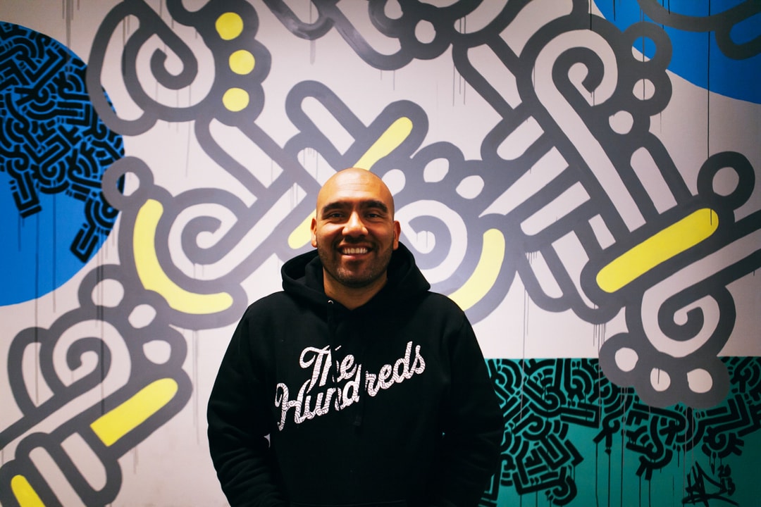 Aaron De La Cruz Paints The Hundreds Headquarters Video | Hypebeast