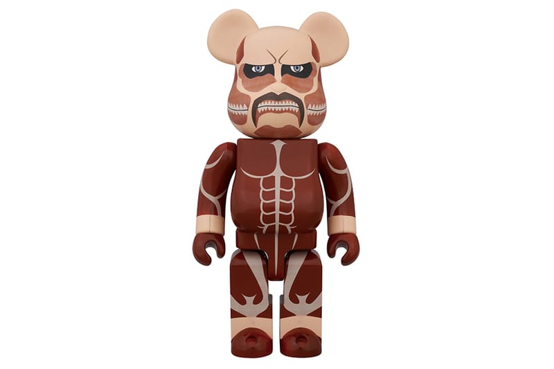 Bearbrick Attack On Titan進撃の巨人 Attack on Titan x Medicom Toy 400% Bearbrick | Hypebeast