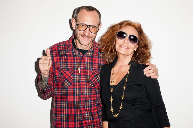 Wale, Bar Refaeli and Diane von Furstenberg Visit Terry Richardson's