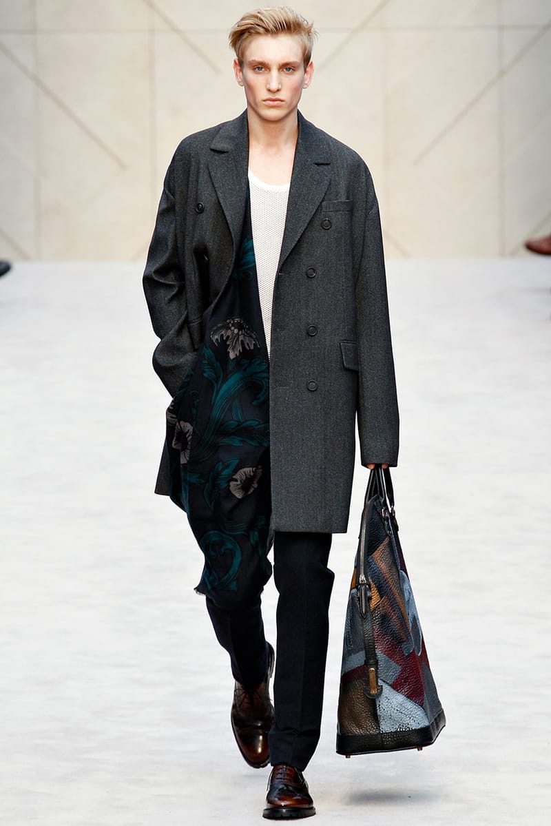 GQ1127◇Burberrys Prorsum Collection FW12 Burberry Prorsum Black Polka Dot Black Silk Shirt sz 37