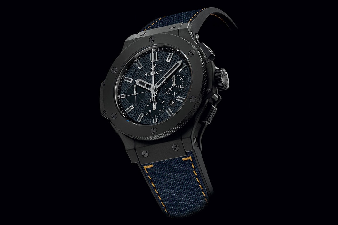 Ограниченная серия джинсов Hublot Big Bang Jeans с хронографом