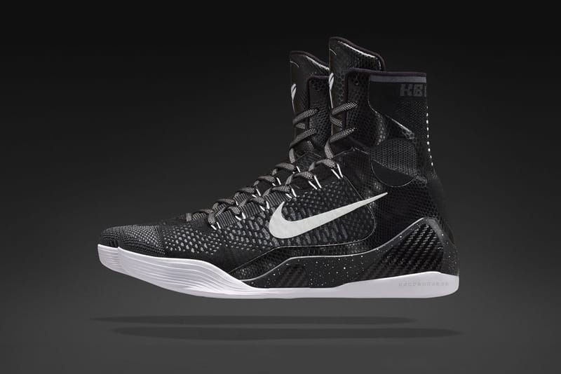 Kobe 9 best sale black and white