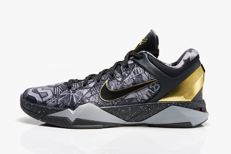 nike kobe 7 black yellow