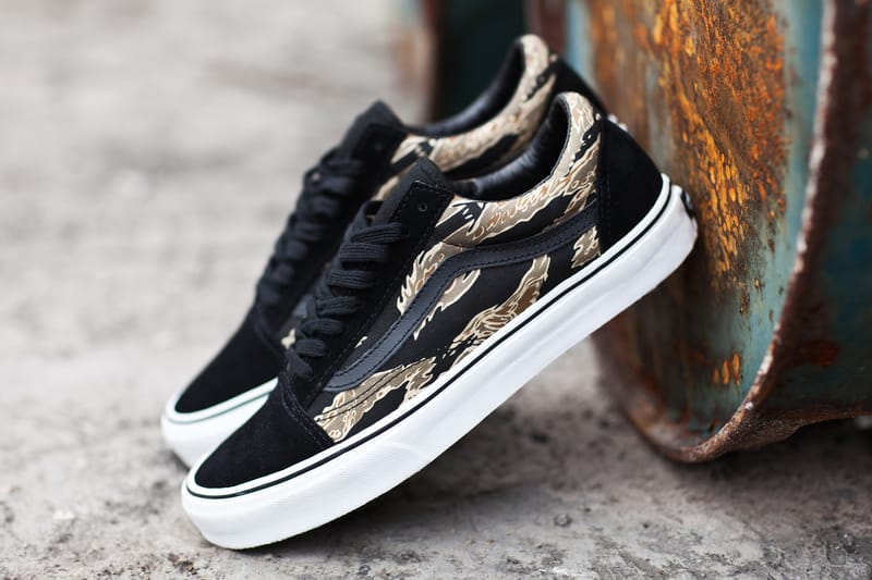 Vans old 2025 skool tiger camo