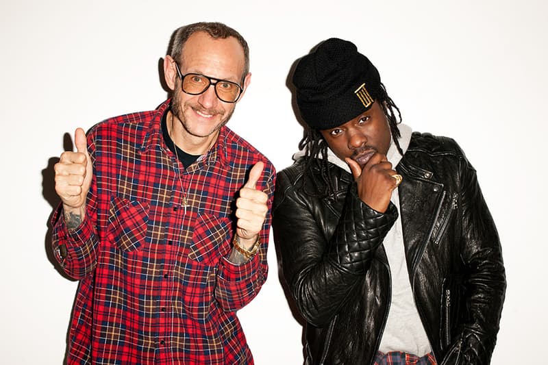 Wale, Bar Refaeli and Diane von Furstenberg Visit Terry Richardson's