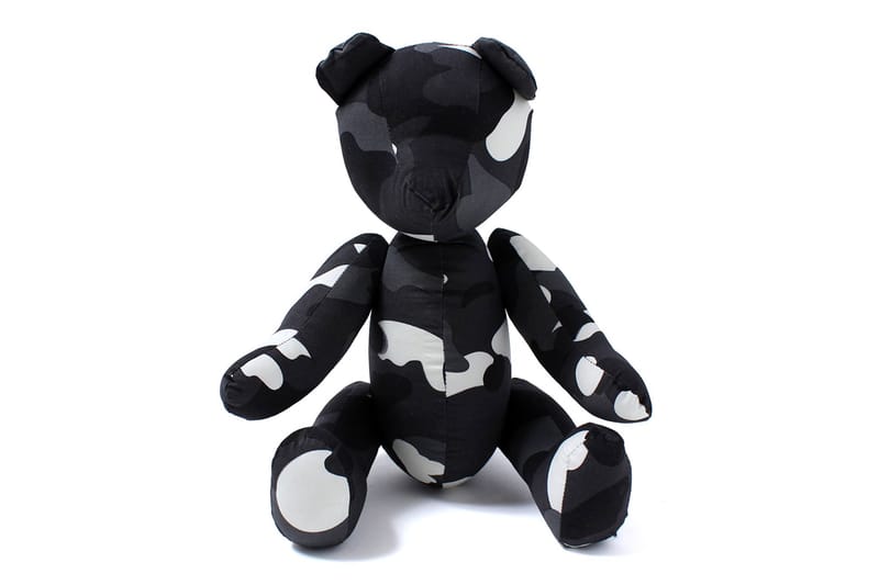 A Bathing Ape CITY CAMO TEDDY BEAR | Hypebeast