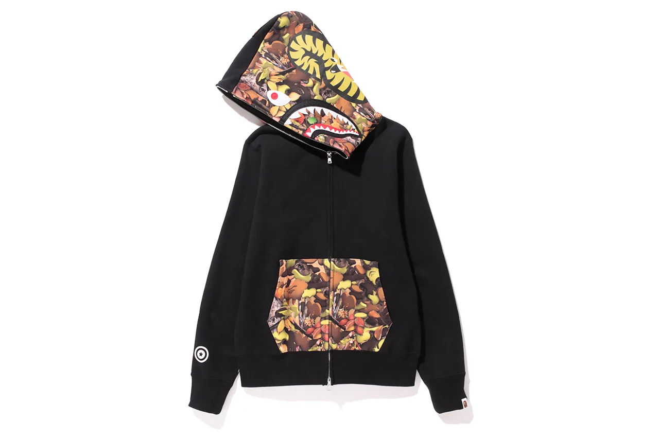 A Bathing Ape NW20 SHARK FULL ZIP HOODIES | Hypebeast