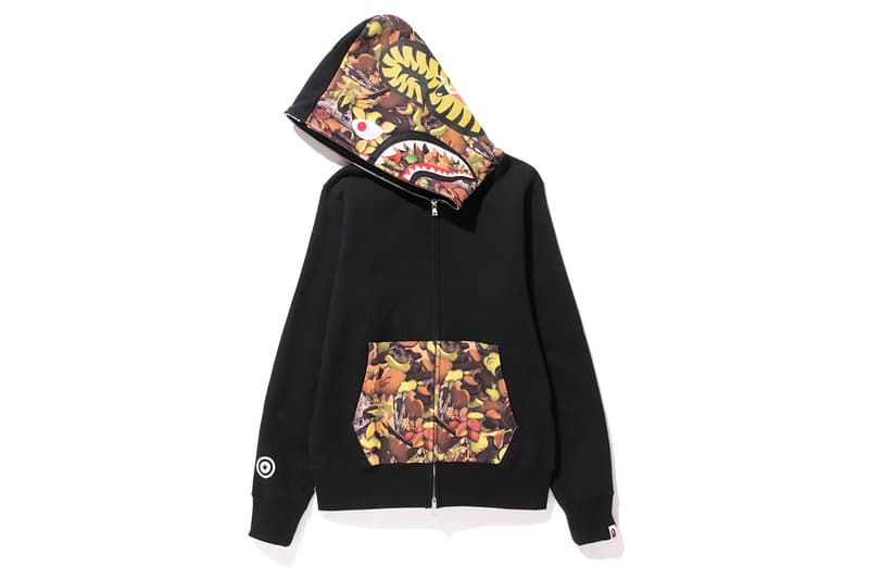 A Bathing Ape NW20 SHARK FULL ZIP HOODIES HYPEBEAST