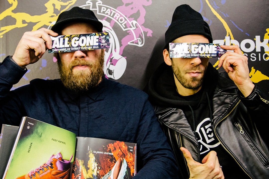 Презентация книги All Gone 2013 @ Foot Patrol London