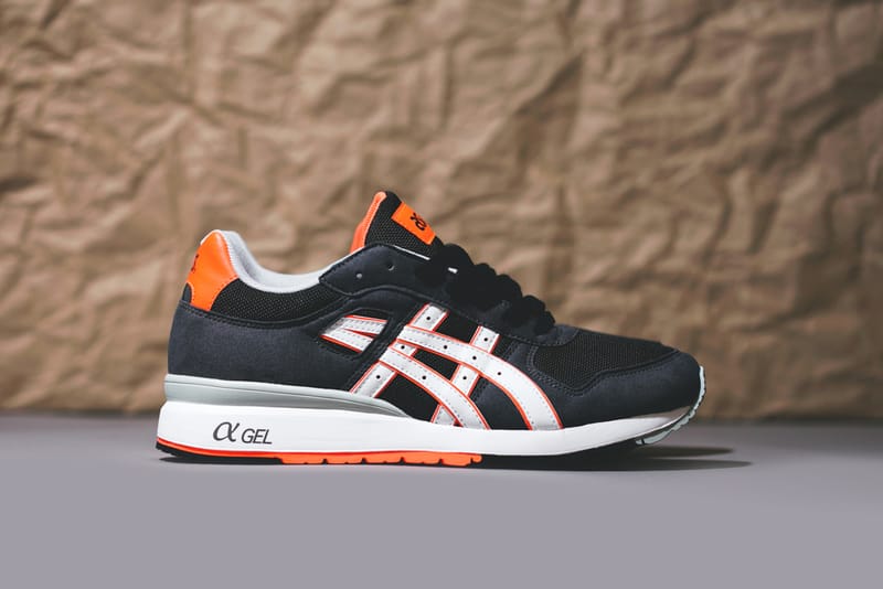 ASICS GT II Black Bright Orange Hypebeast