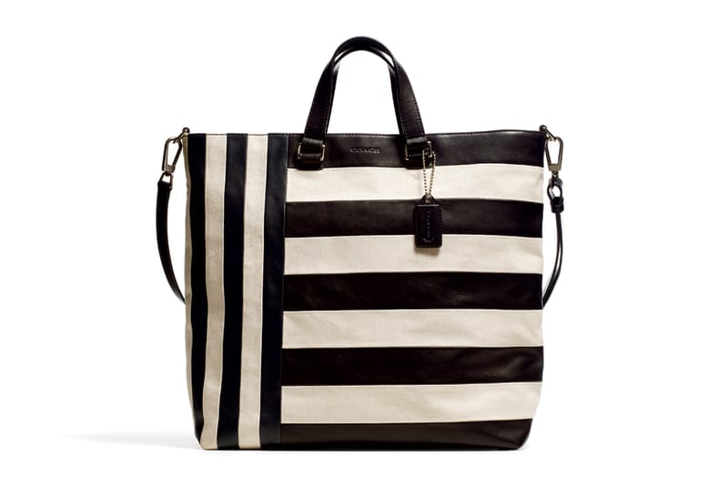 Coach Men's Bleecker Bar Stripe Day sale Tote