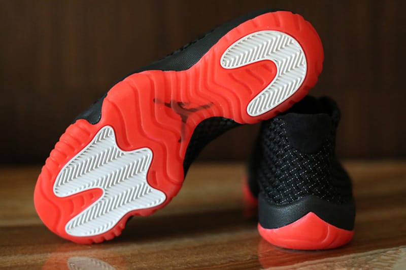 Jordan future hot sale black infrared