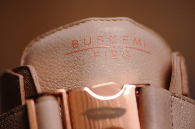 Ronnie Fieg x Buscemi 100mm Veg Tan Rose Gold Hypebeast