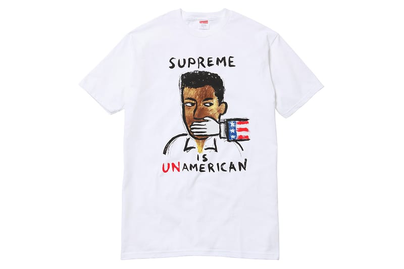 Supreme unamerican outlet tee