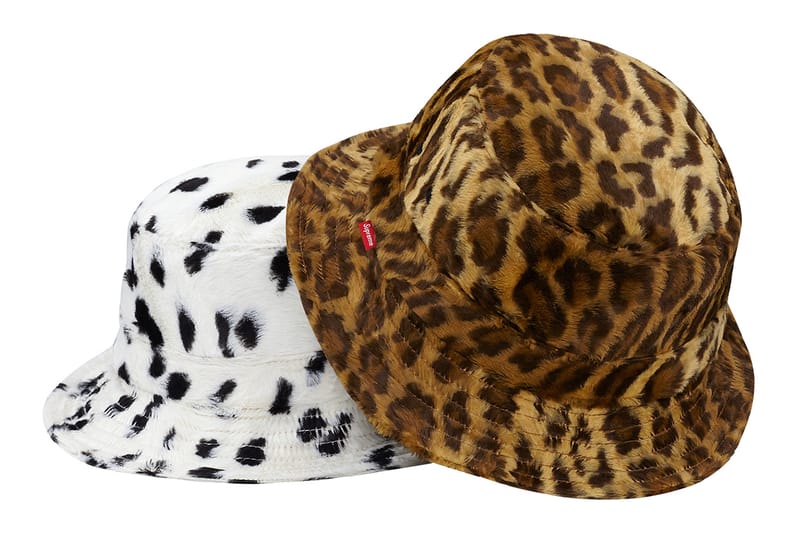 Supreme leopard hot sale bucket hat