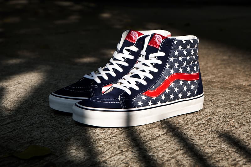 Vans Classics 2014 Spring Van Doren Sk8Hi Reissue "Stars & Stripes