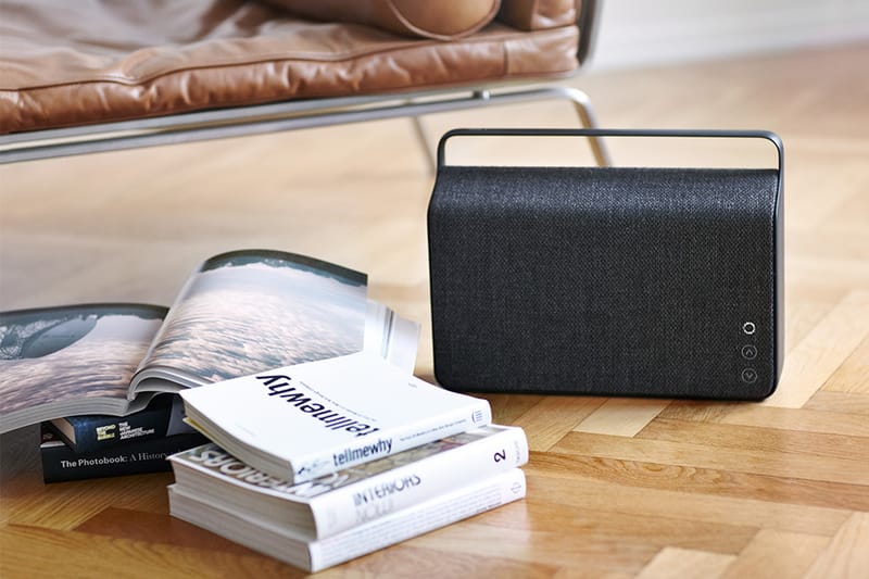 新品未使用 vifa kvadrat ポータブルスピーカー Vifa Copenhagen Wireless Speakers with Kvadrat Fabric | Hypebeast