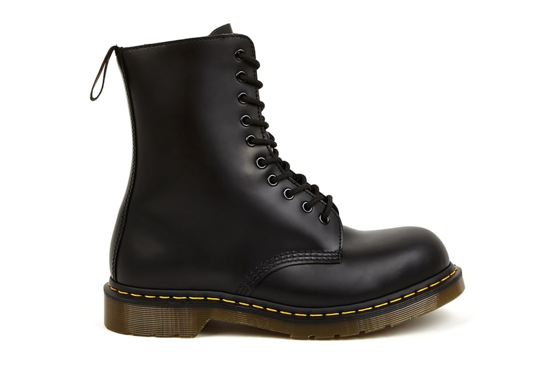 Yohji Yamamoto x Dr. Martens 2014 Spring/Summer 10-Eye Leather Boots ...