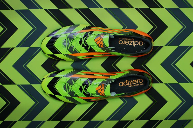 adidas Unveils the Lightest Cleat Ever The adizero F50 Crazylight