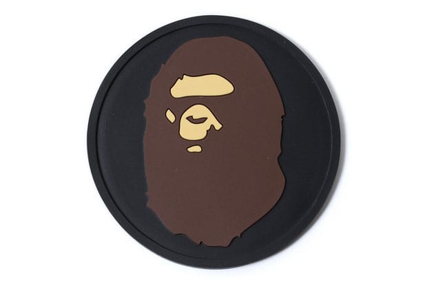 A Bathing Ape REVERSIBLE RUBBER COASTER Hypebeast