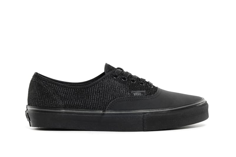 Vans vault outlet all black