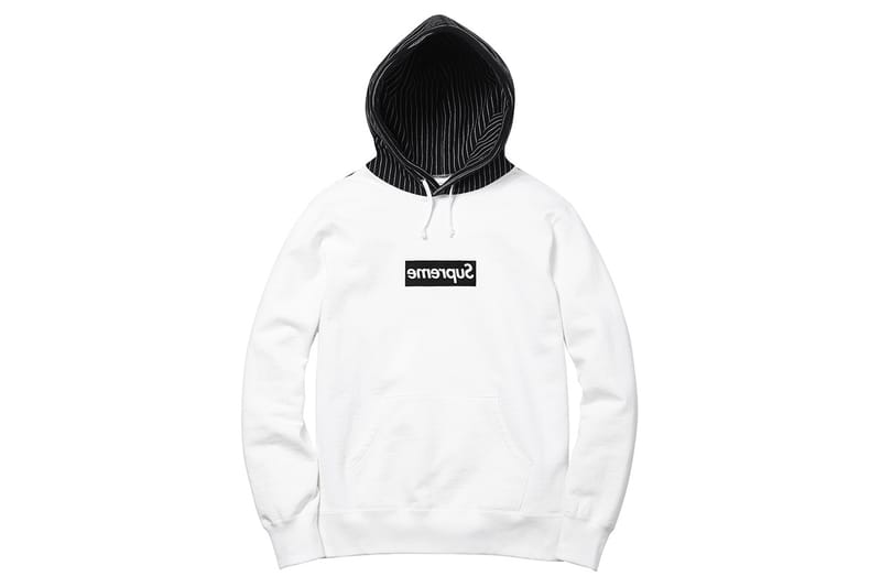 Comme de garcon x supreme best sale